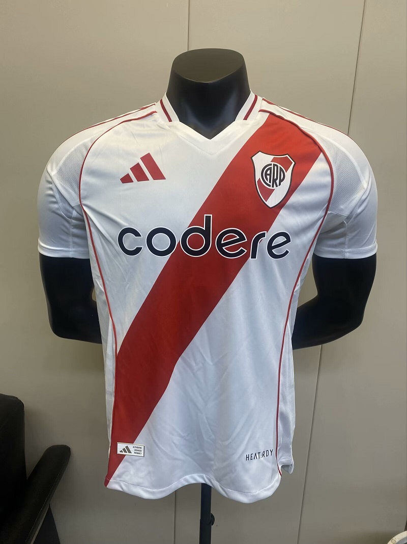 AAA Quality River Plate 24/25 Home Soccer Jersey(Player)